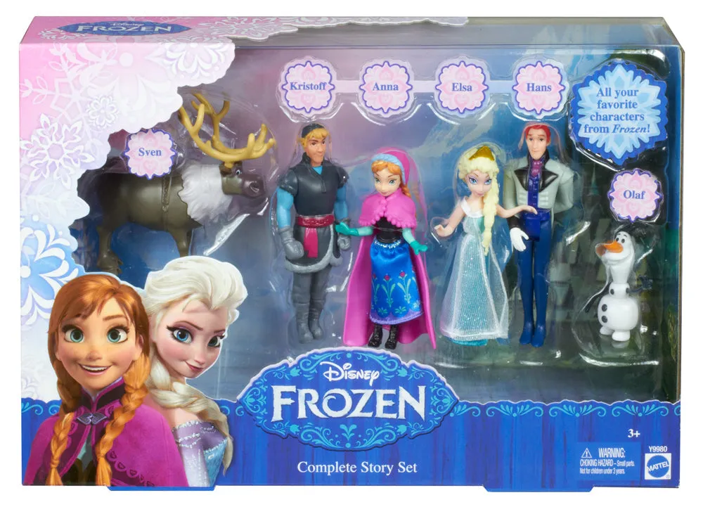 Disney Frozen Small Doll Complete Story Gift Set