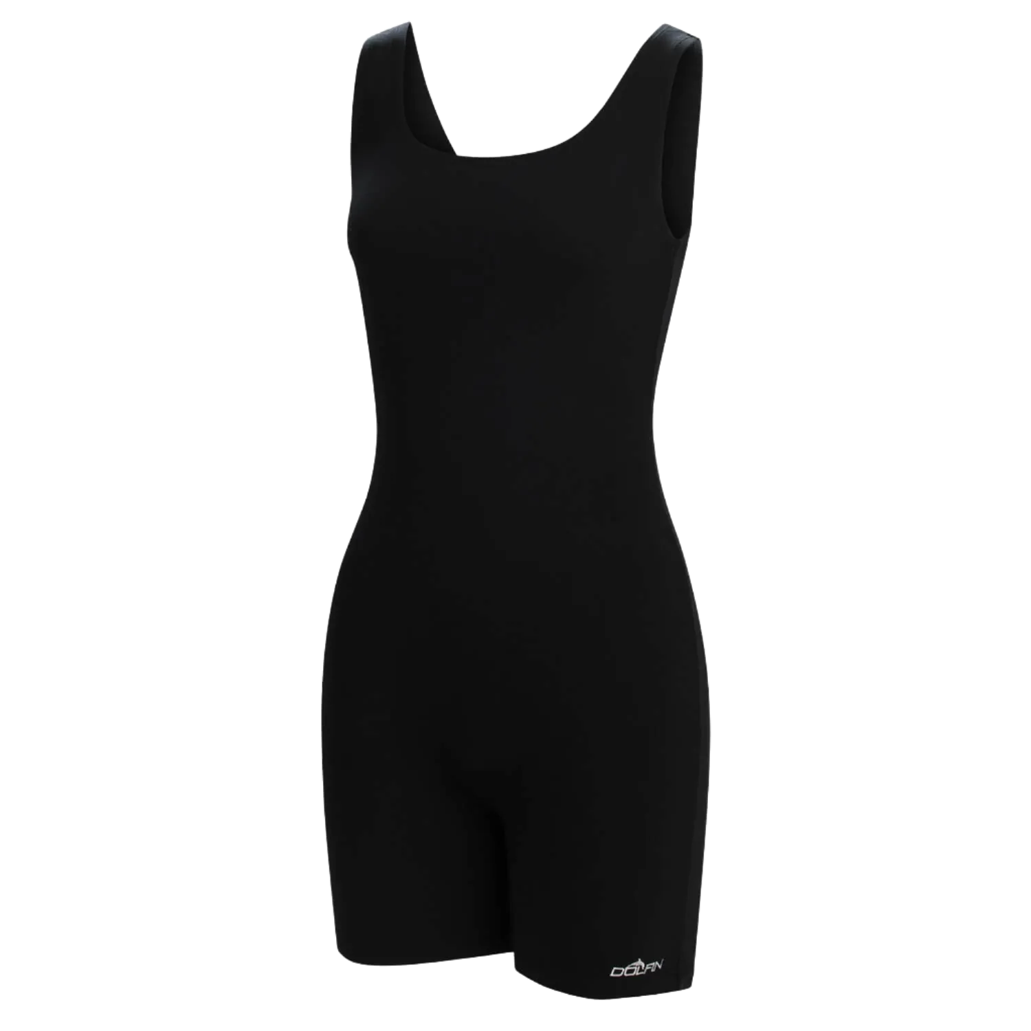 Dolfin Aquashape Aquatard Chlorine Resistant One Piece Swimsuit - Black