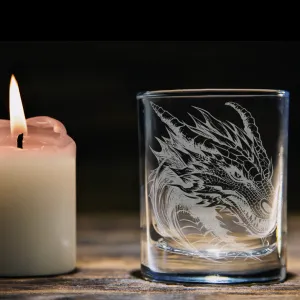 DRAGON Shot Glass by Lumengrave