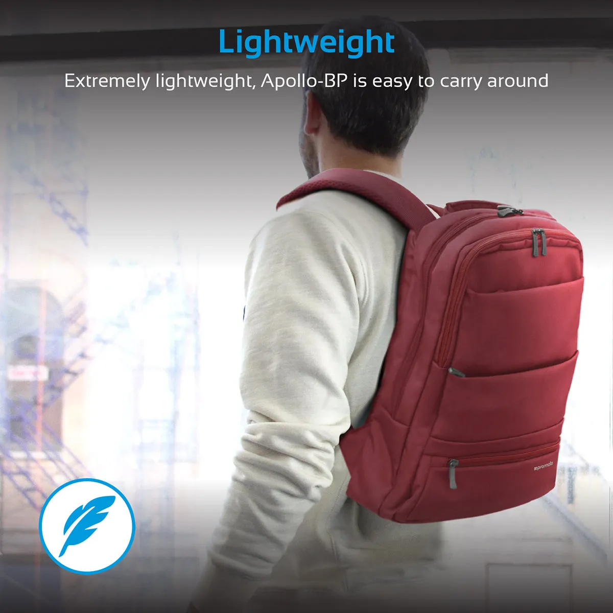 Dual-Pockets Urban Backpack with Multiple Compartments