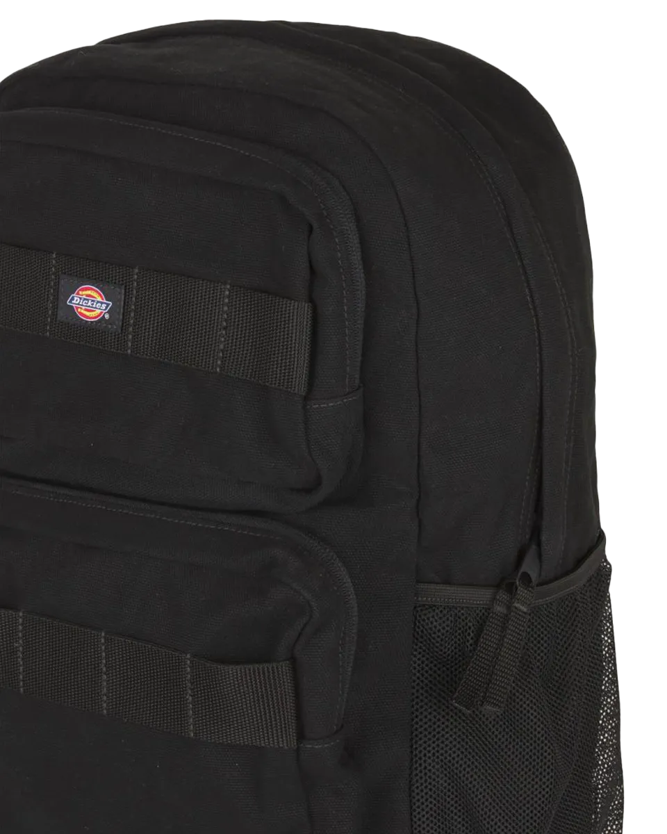 Duck Canvas Utility Backpack in Black