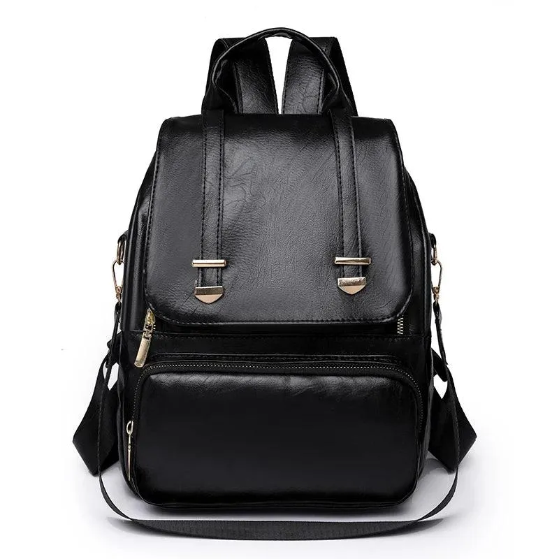 Durable and Stylish Vintage Leather Cool Backpack FN331