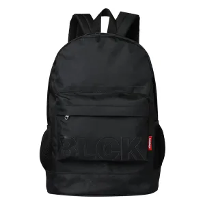 Elegant BLCK01 Fabric Classic Laptop Backpack & Bags Black