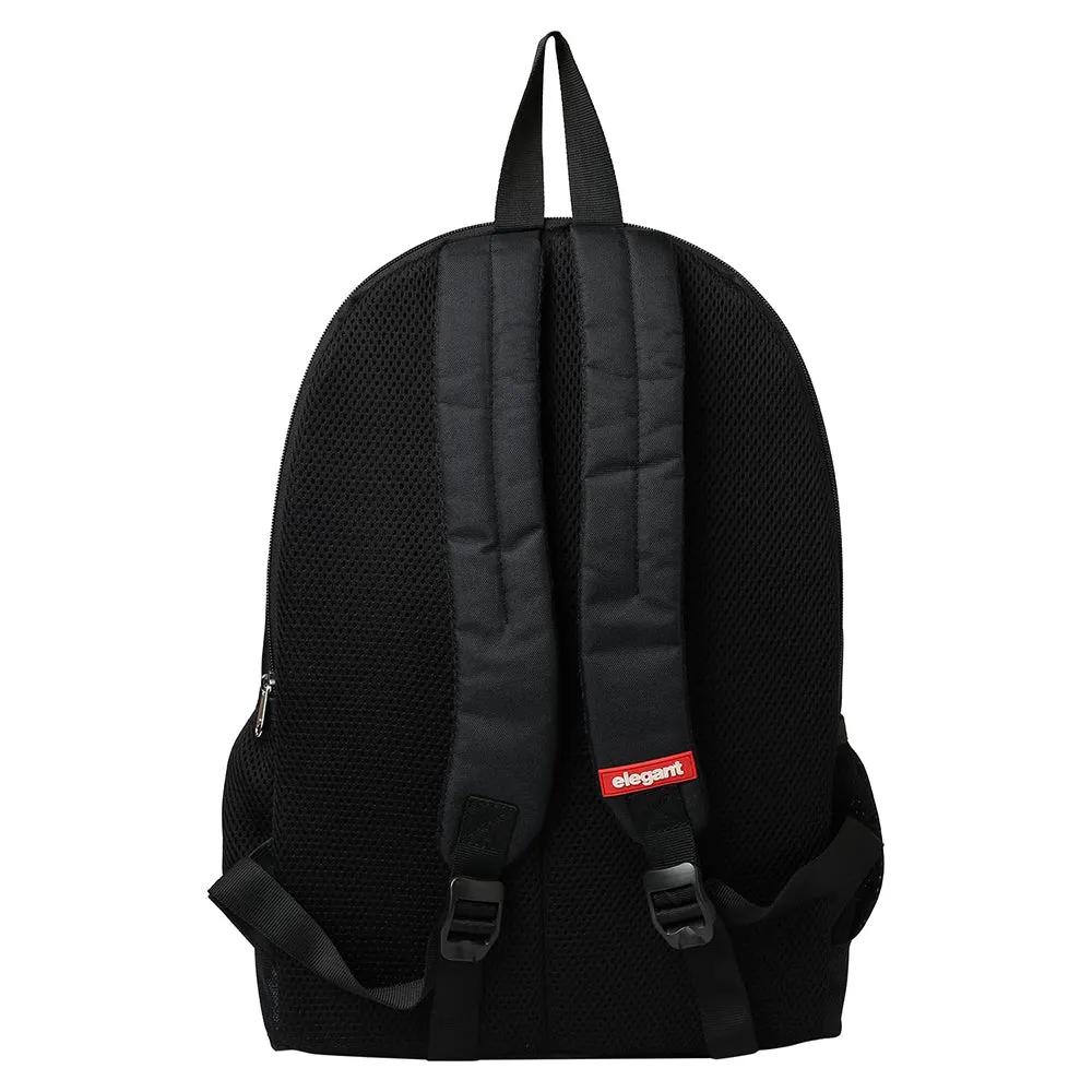 Elegant BLCK01 Fabric Classic Laptop Backpack & Bags Black