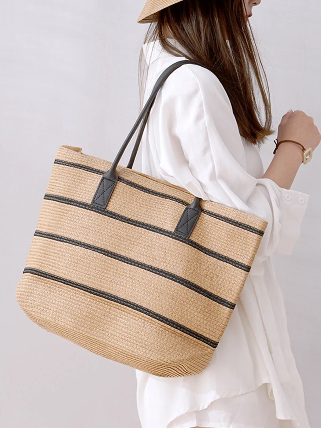 Elegant Woven Tote Bag