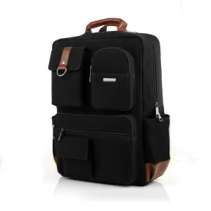 ELLIOT Black Laptop Backpack