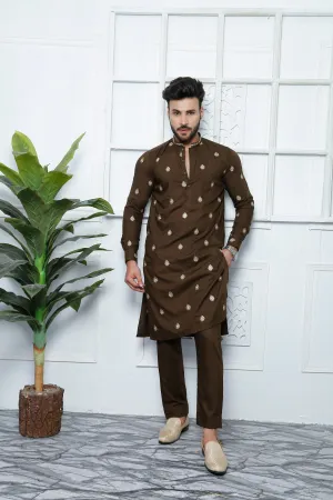 ER 508  Embroidered Kurta Pajama Design