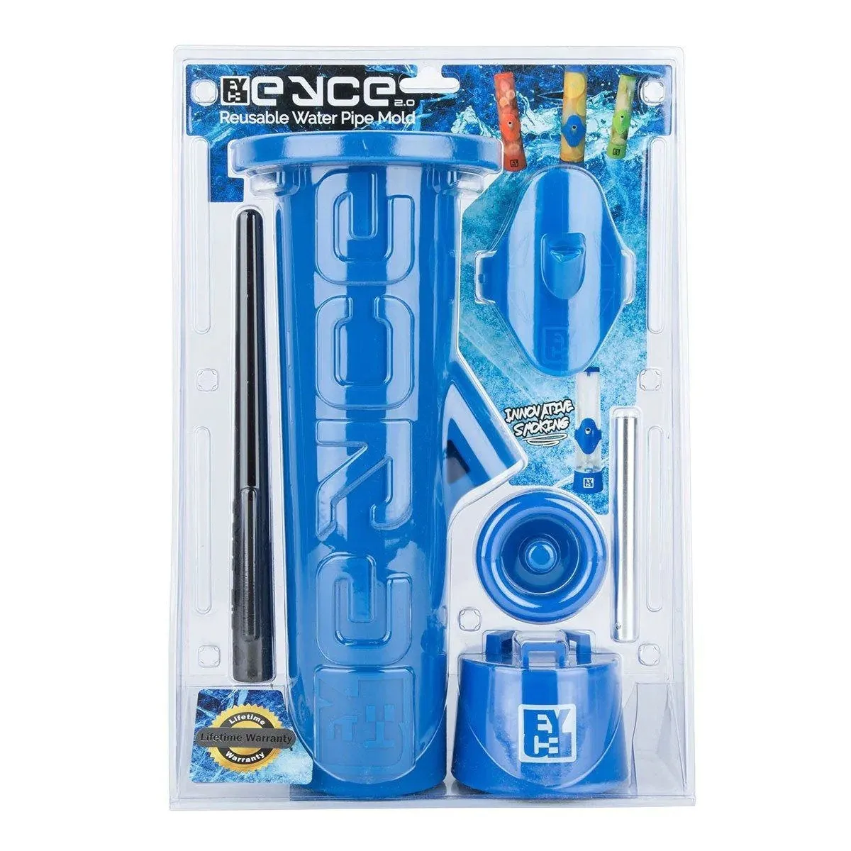 EYCE Mold 2.0 Reusable Silicone Ice Bong Mold - Blue