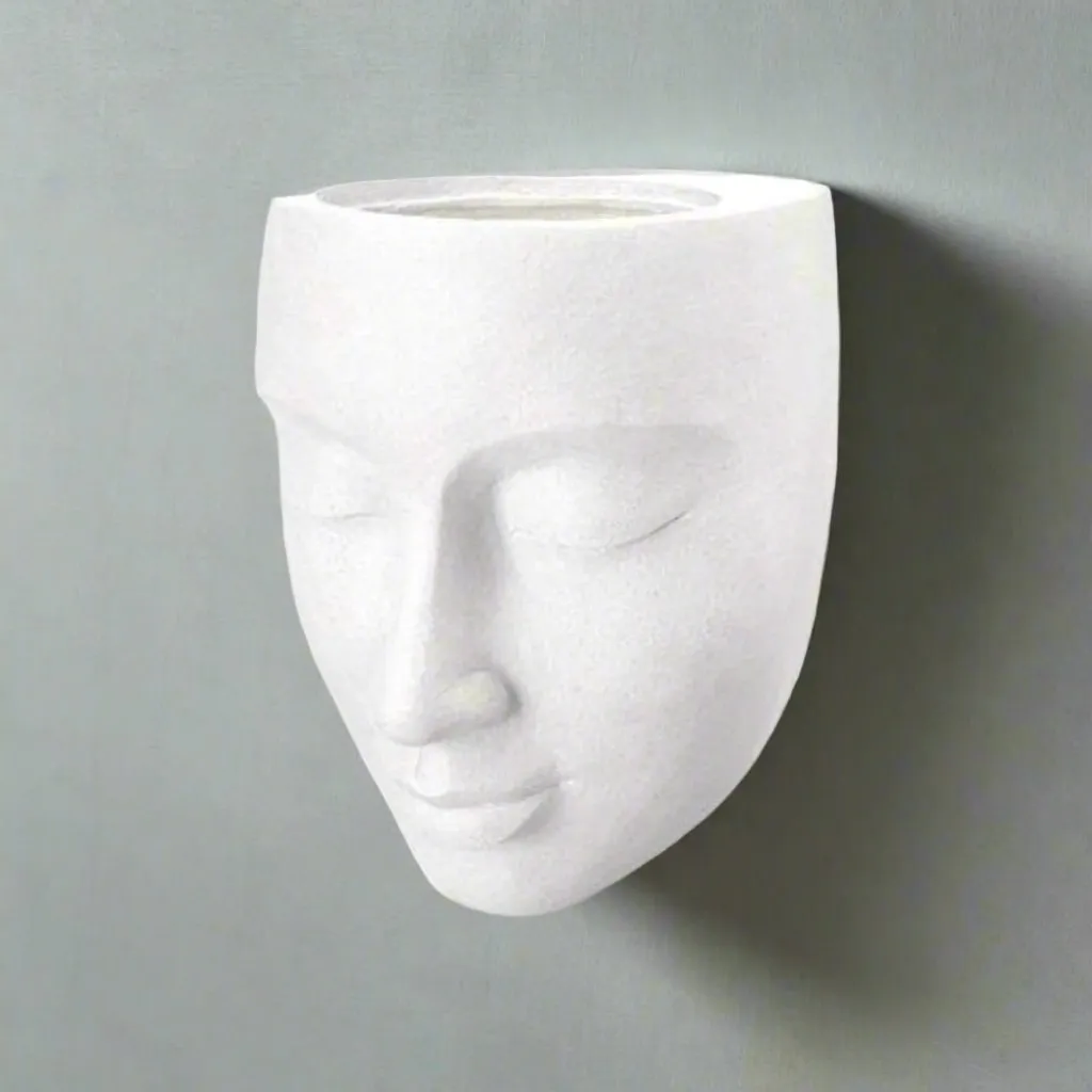 Face Wall Pot