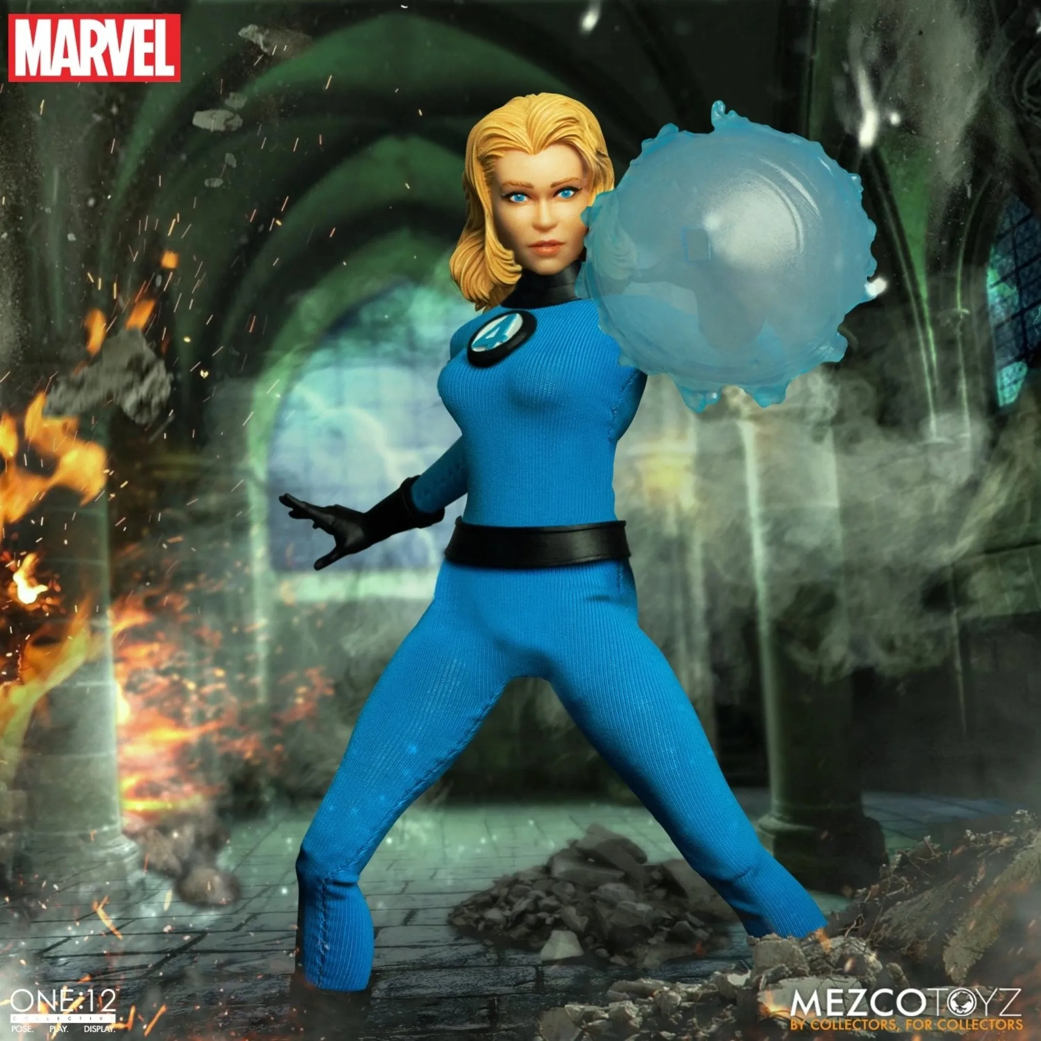 Fantastic Four Mezco One:12 Collective Deluxe Steel Boxed Set