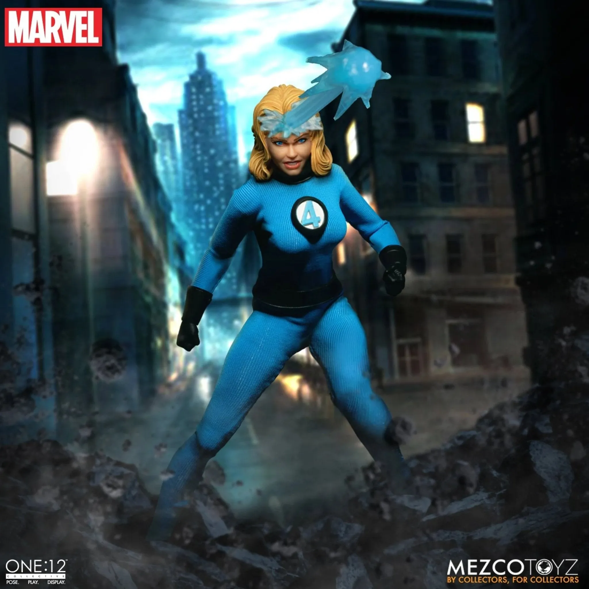 Fantastic Four Mezco One:12 Collective Deluxe Steel Boxed Set