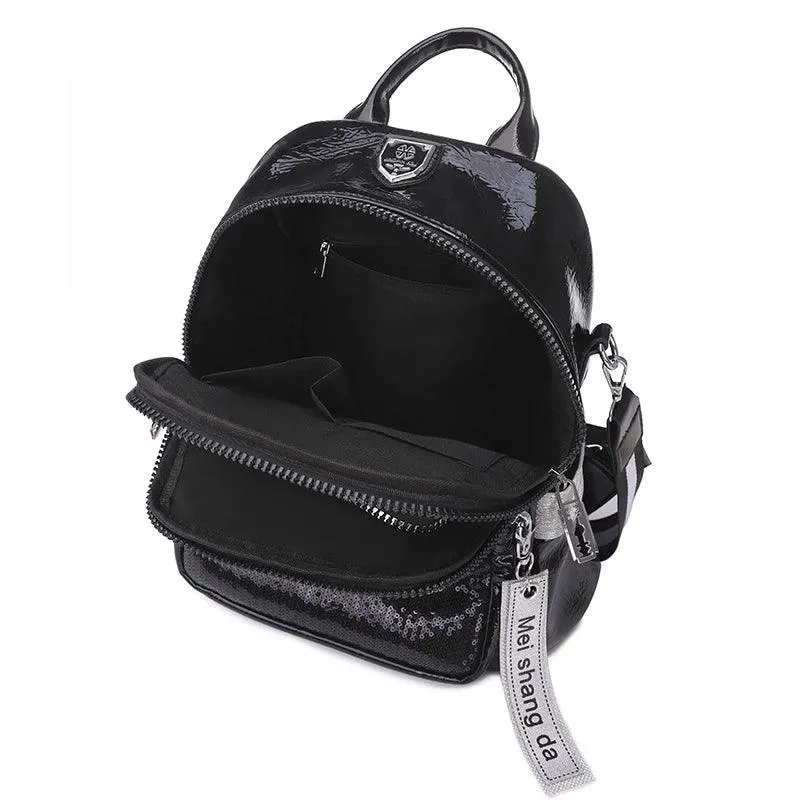 Fashion Designer PU Leather Backpack