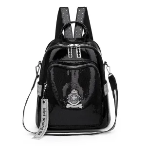 Fashion Designer PU Leather Backpack