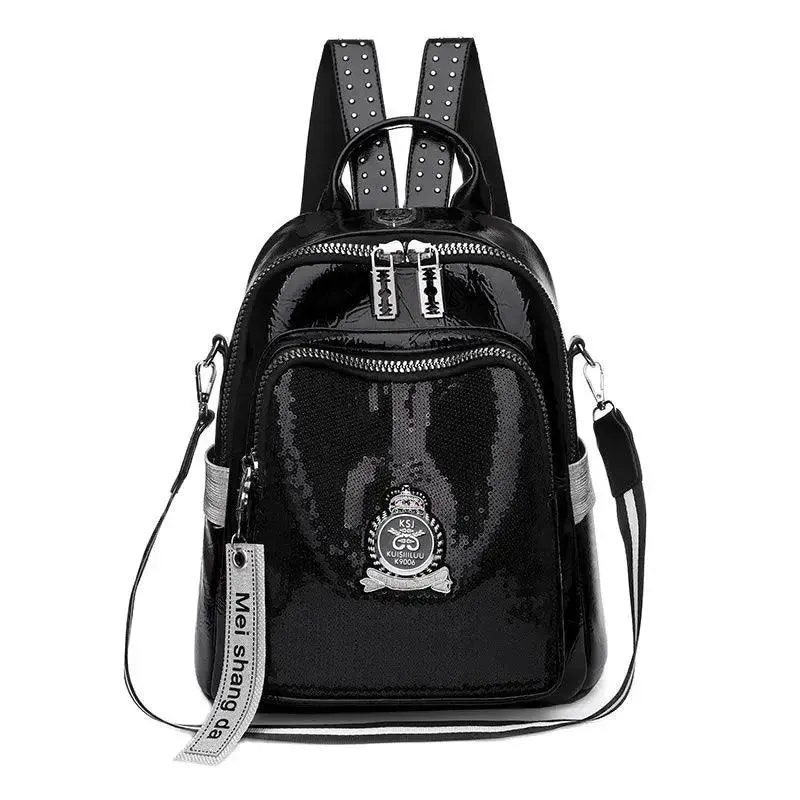 Fashion Designer PU Leather Backpack