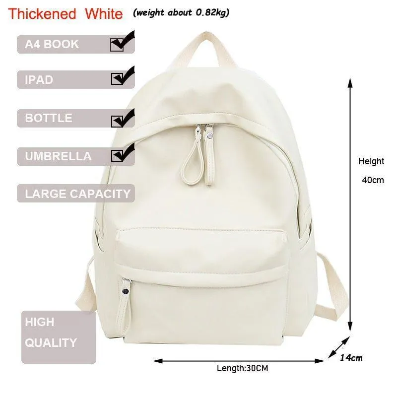 Fashion Leather Shoulder Bag - Cool Backpack QB333