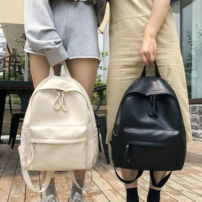 Fashion Leather Shoulder Bag - Cool Backpack QB333