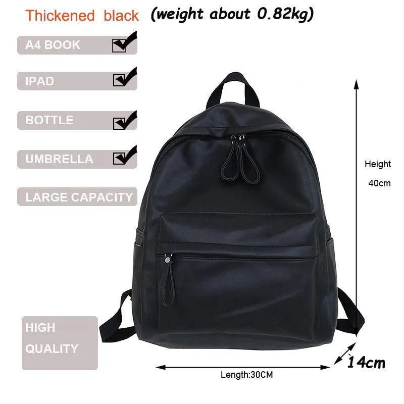 Fashion Leather Shoulder Bag - Cool Backpack QB333