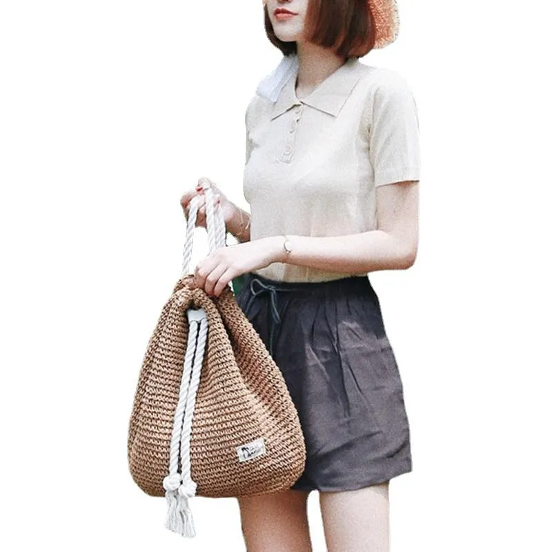 Fashionable Casual Women's Summer Straw Bag