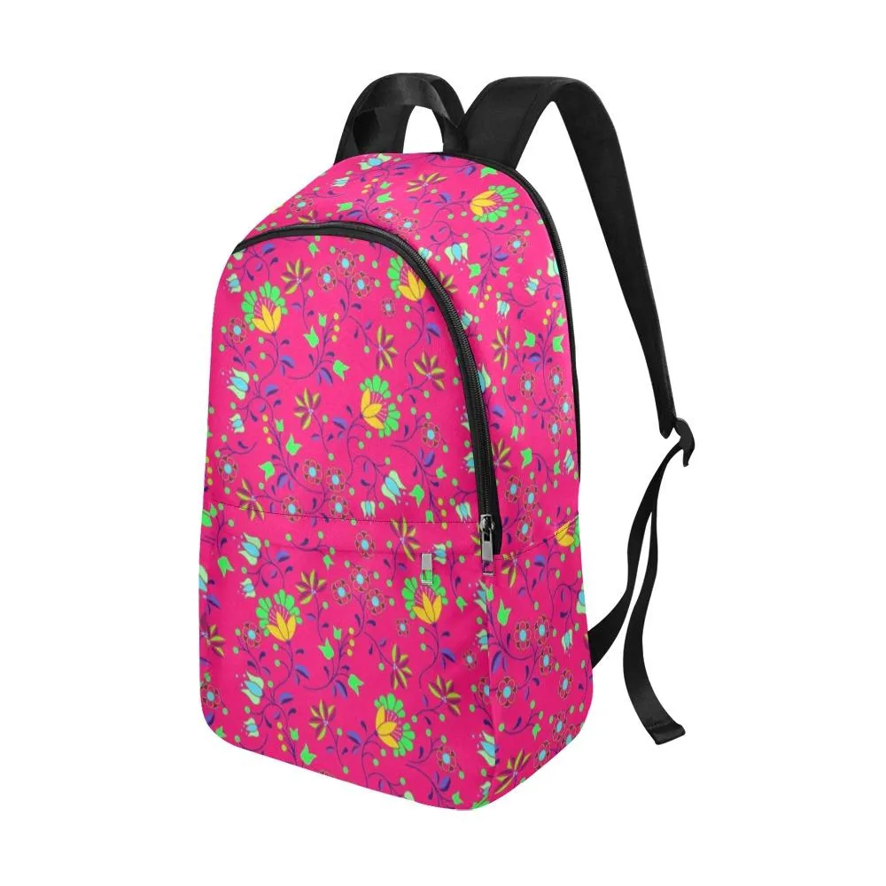 Fleur Indigine Rouge Backpack for Adult