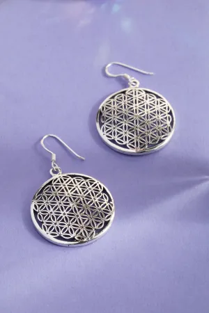 Flower Of Life Earrings