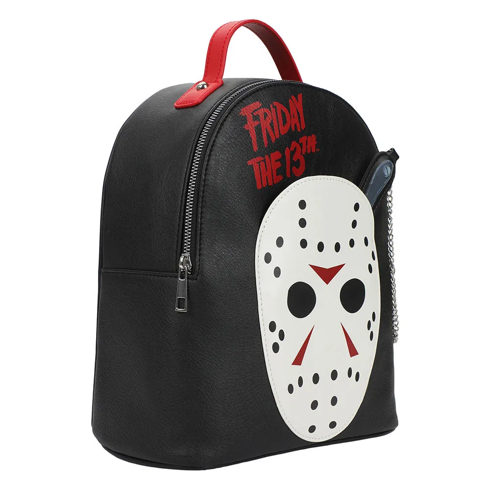 Friday the 13th Jason Mask Mini Backpack and Coin Purse