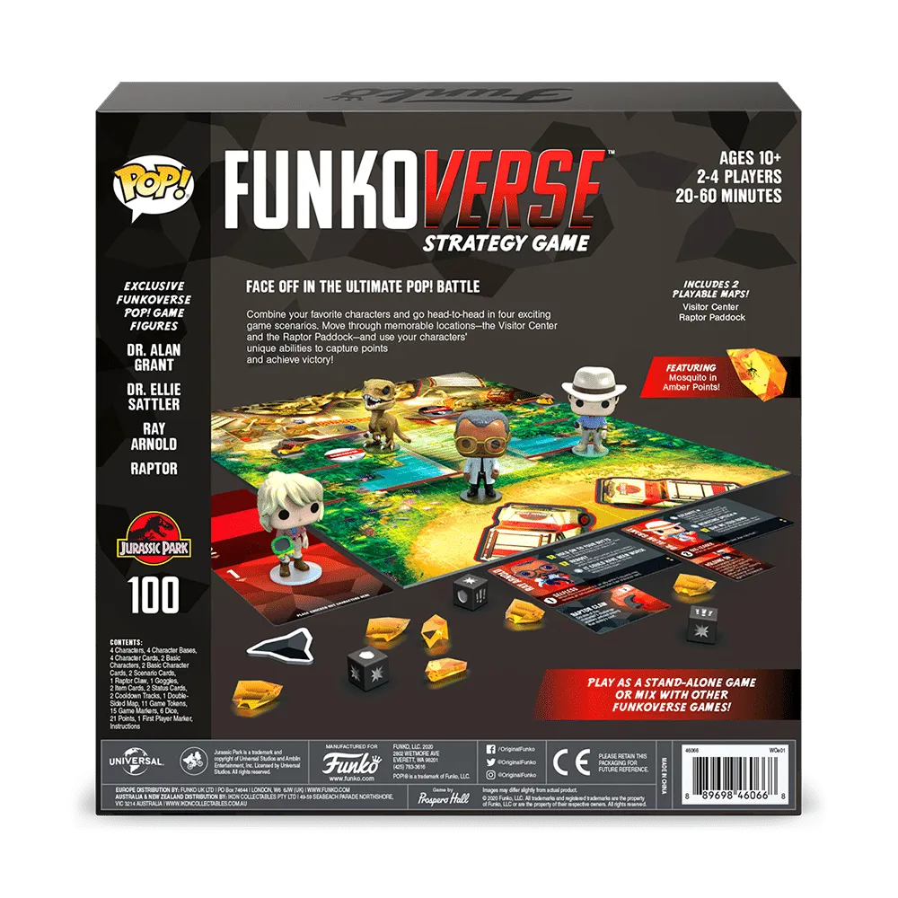 Funkoverse Strategy Game: Jurassic Park 100