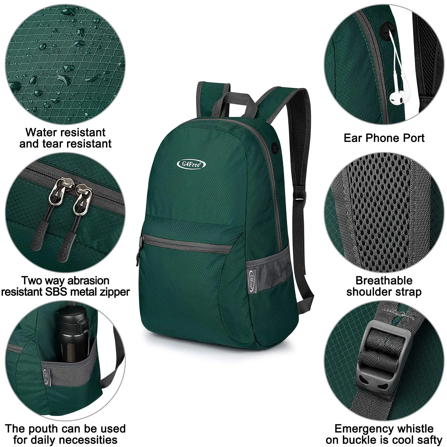 G4Free Daypack Backpacks