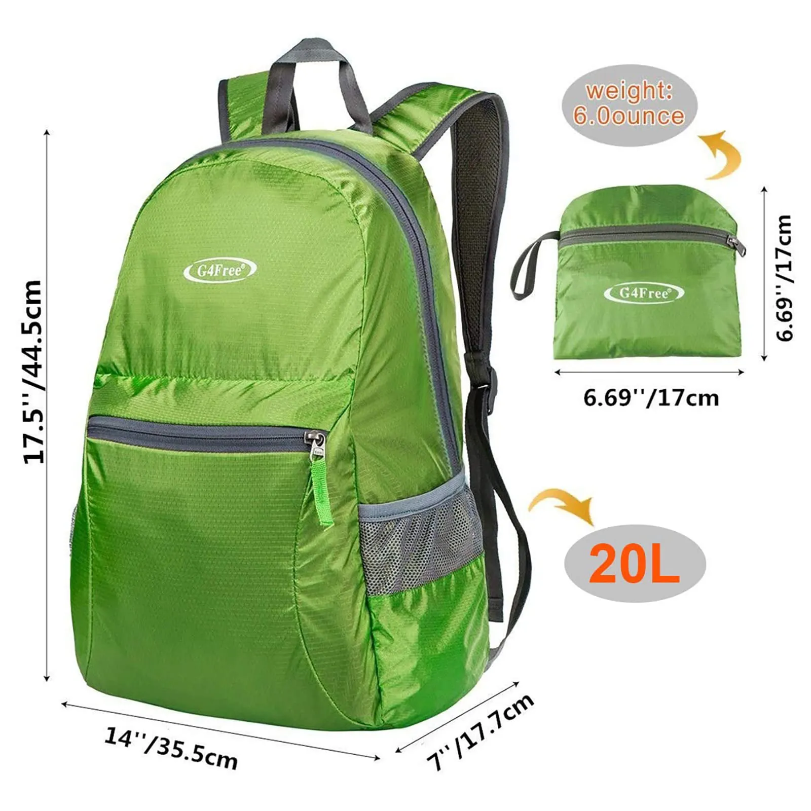 G4Free Daypack Backpacks