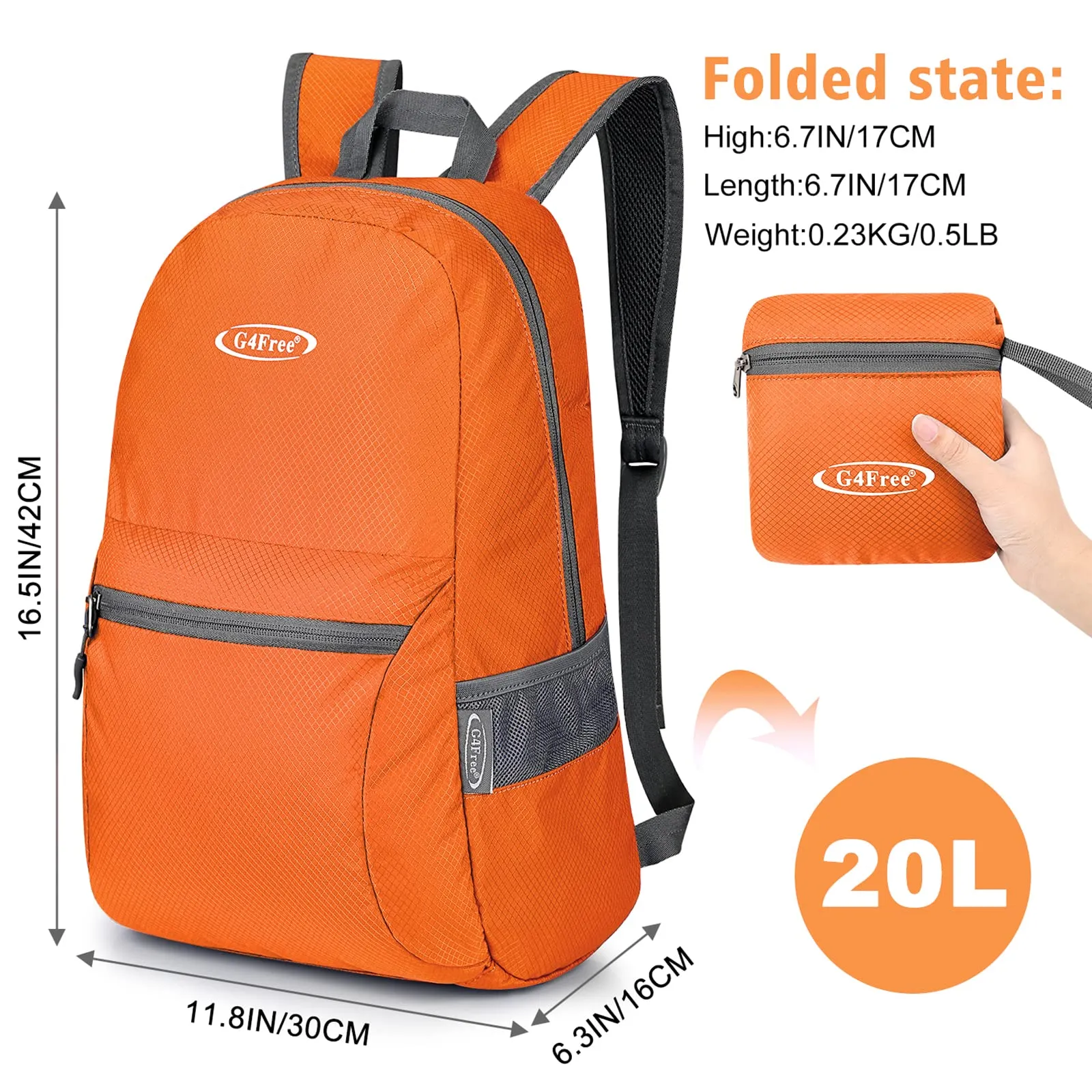 G4Free Daypack Backpacks