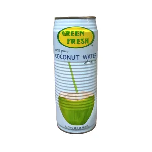 Green Fresh 100% Cocont Water 17.5 oz