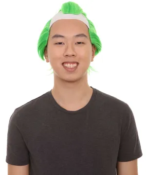 Green Mens Wig | Cosplay Halloween Wig