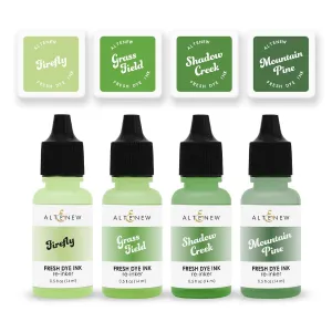 Green Valley Fresh Dye Ink Mini Cube & Reinker Bundle