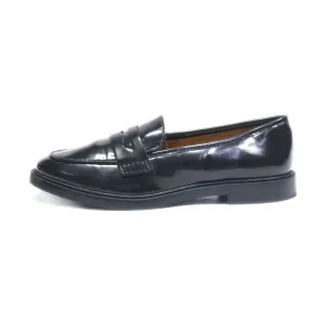 H&M Loafers Leather Black Colour For Women