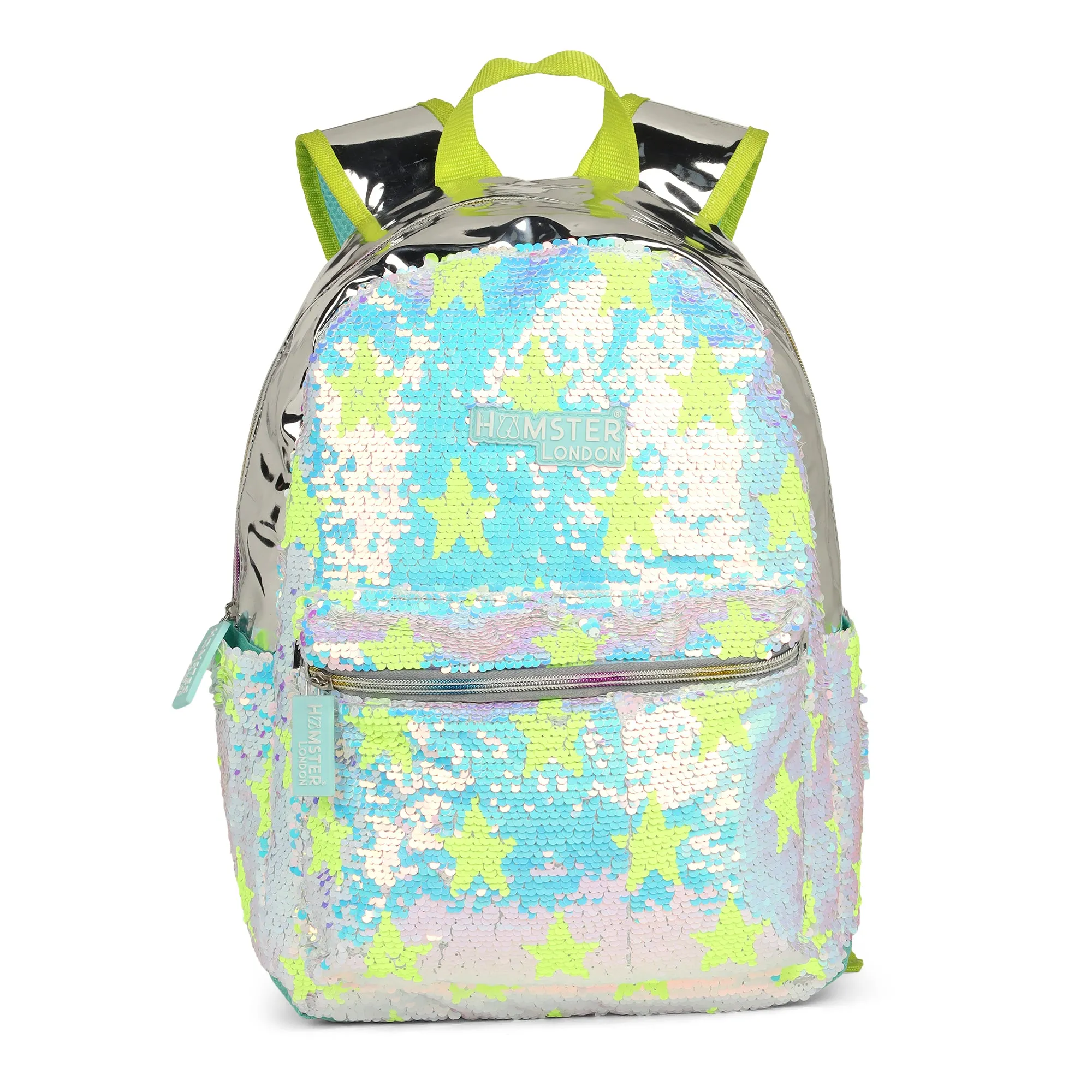 Hamster London Sparkle Party Star Backpack