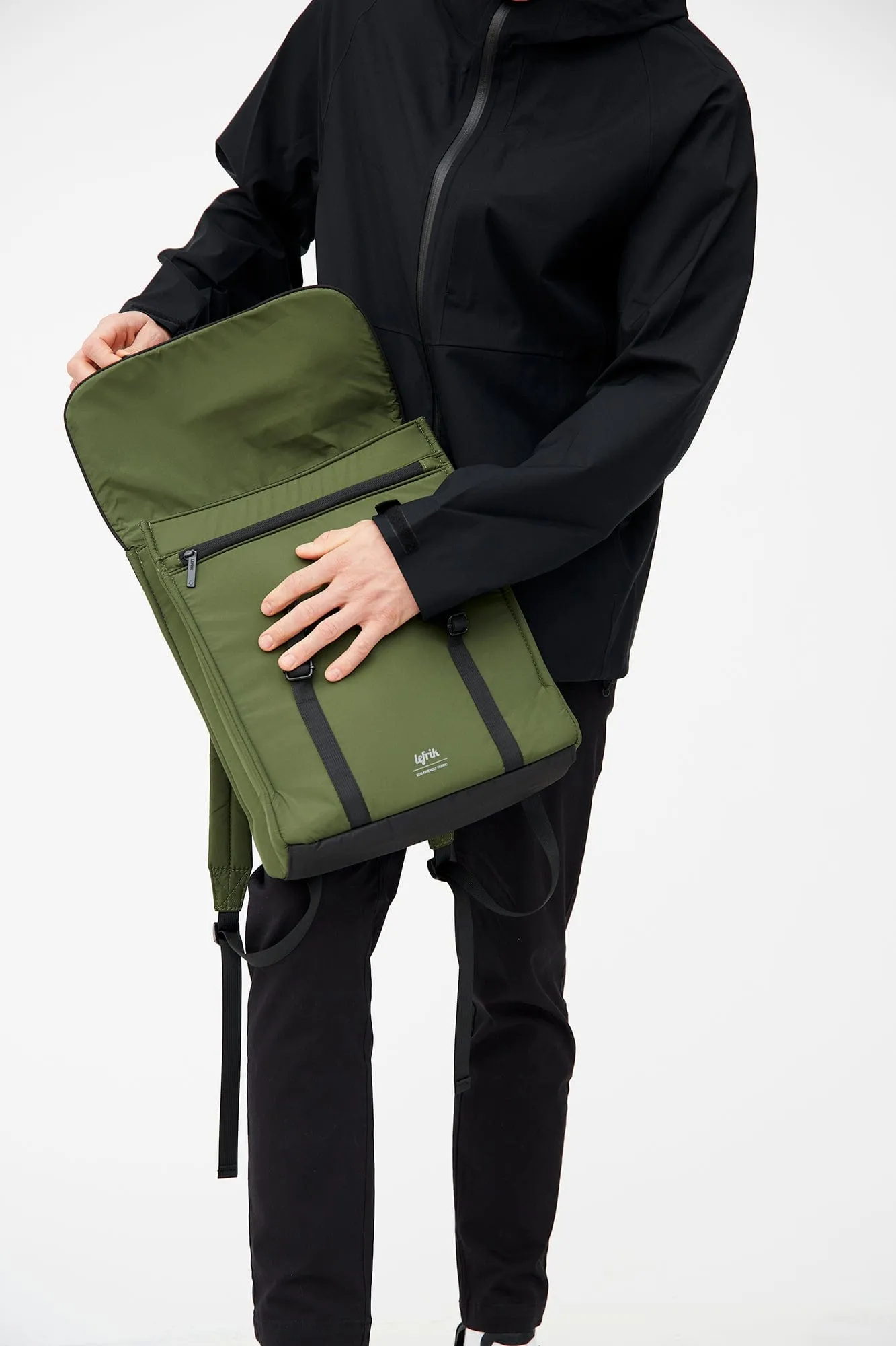 Handy Backpack Tech Green