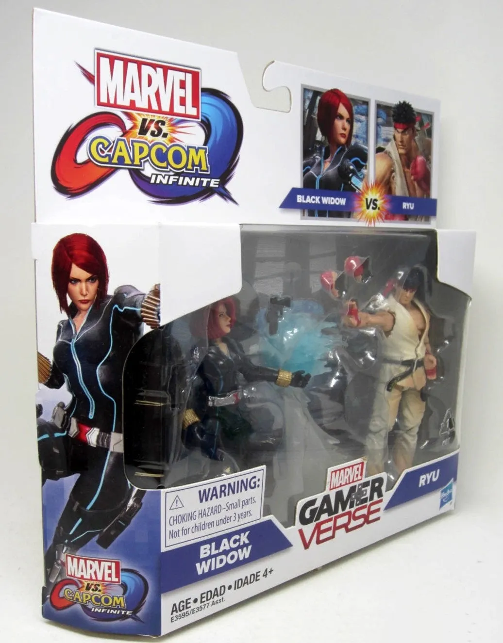 Hasbro - Marvel Gamerverse - Marvel vs Capcom Infinite - Black Widow   Ryu Street Fighter (E3595) LOW STOCK