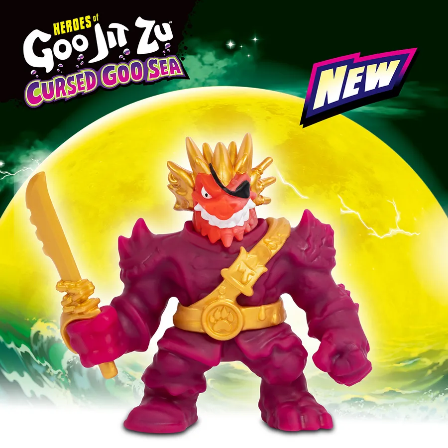 Heroes Of Goo Jit Zu Cursed Goo Sea S10 Hero Pack - Blazagon