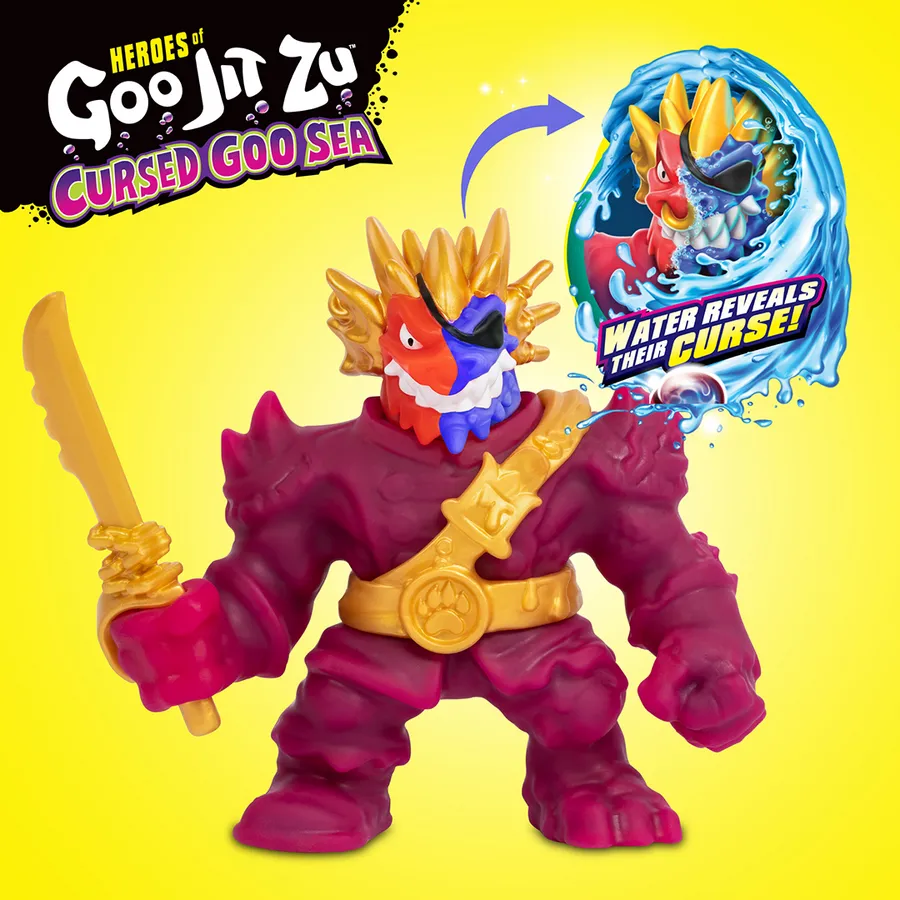 Heroes Of Goo Jit Zu Cursed Goo Sea S10 Hero Pack - Blazagon