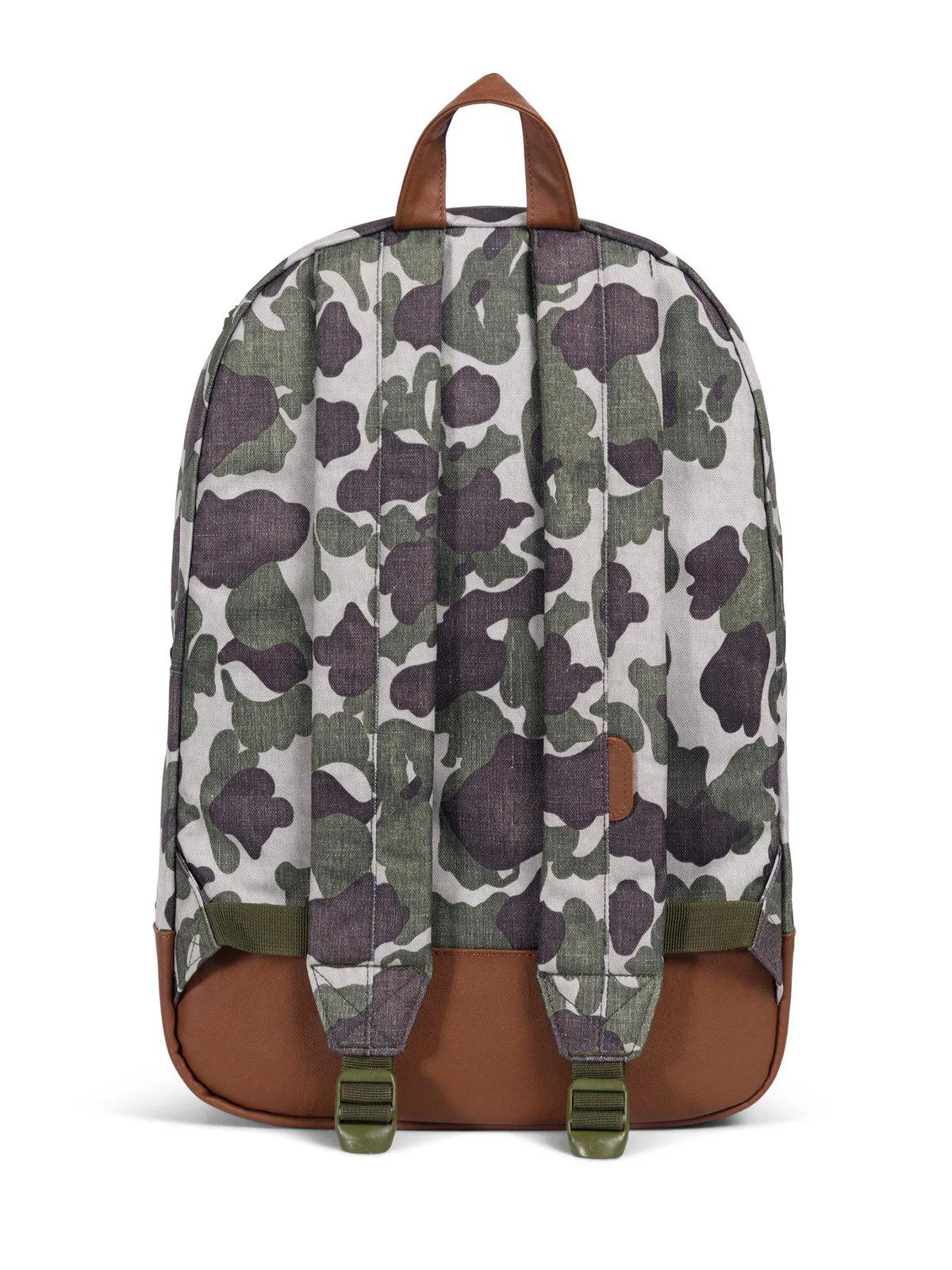 Herschel Heritage Backpack 600D Poly Frog Camo Tan 21.5L