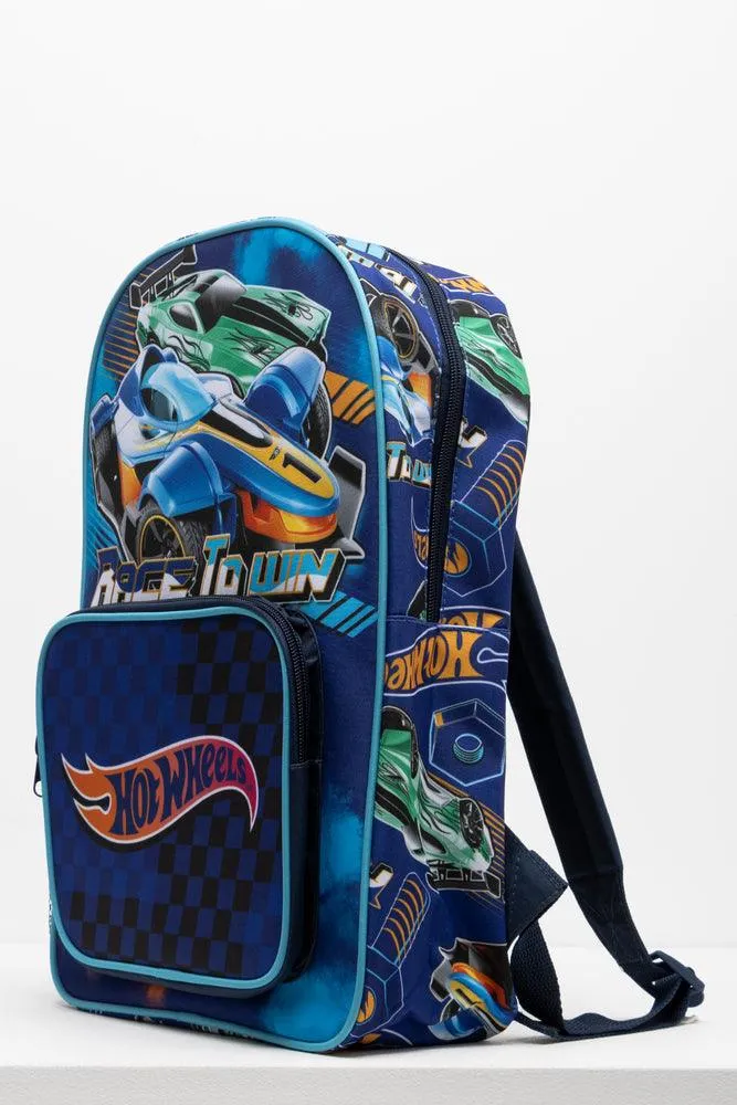 Hot Wheels Backpack Blue