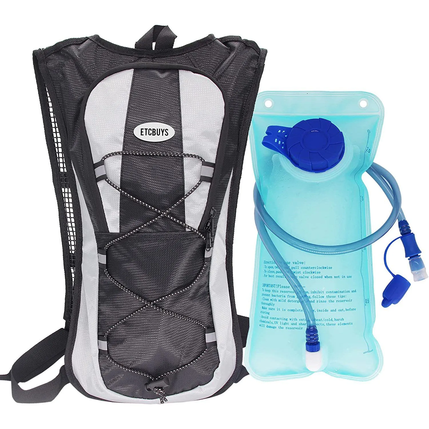 Hydration Backpack - Insulated Water Bladder