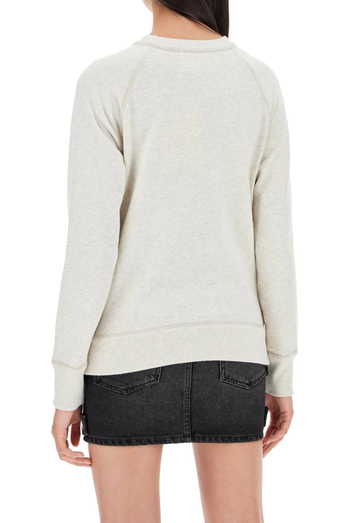 ISABEL MARANT ETOILE milla cotton sweatshirt with round neck