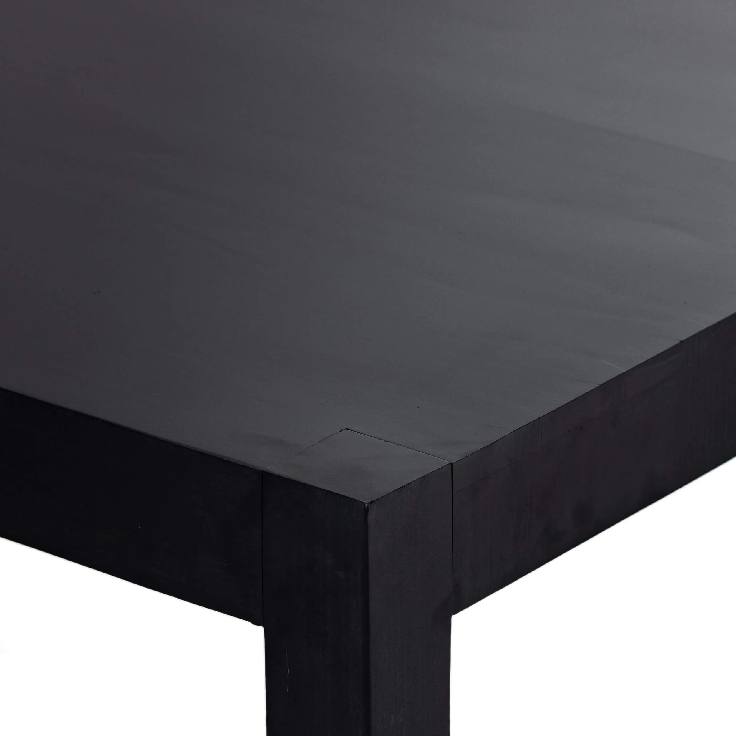 Isador 78" Dining Table, Black Wash