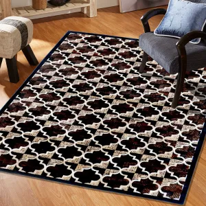 JosephIan Non-Anti Skid Carpet - Brown