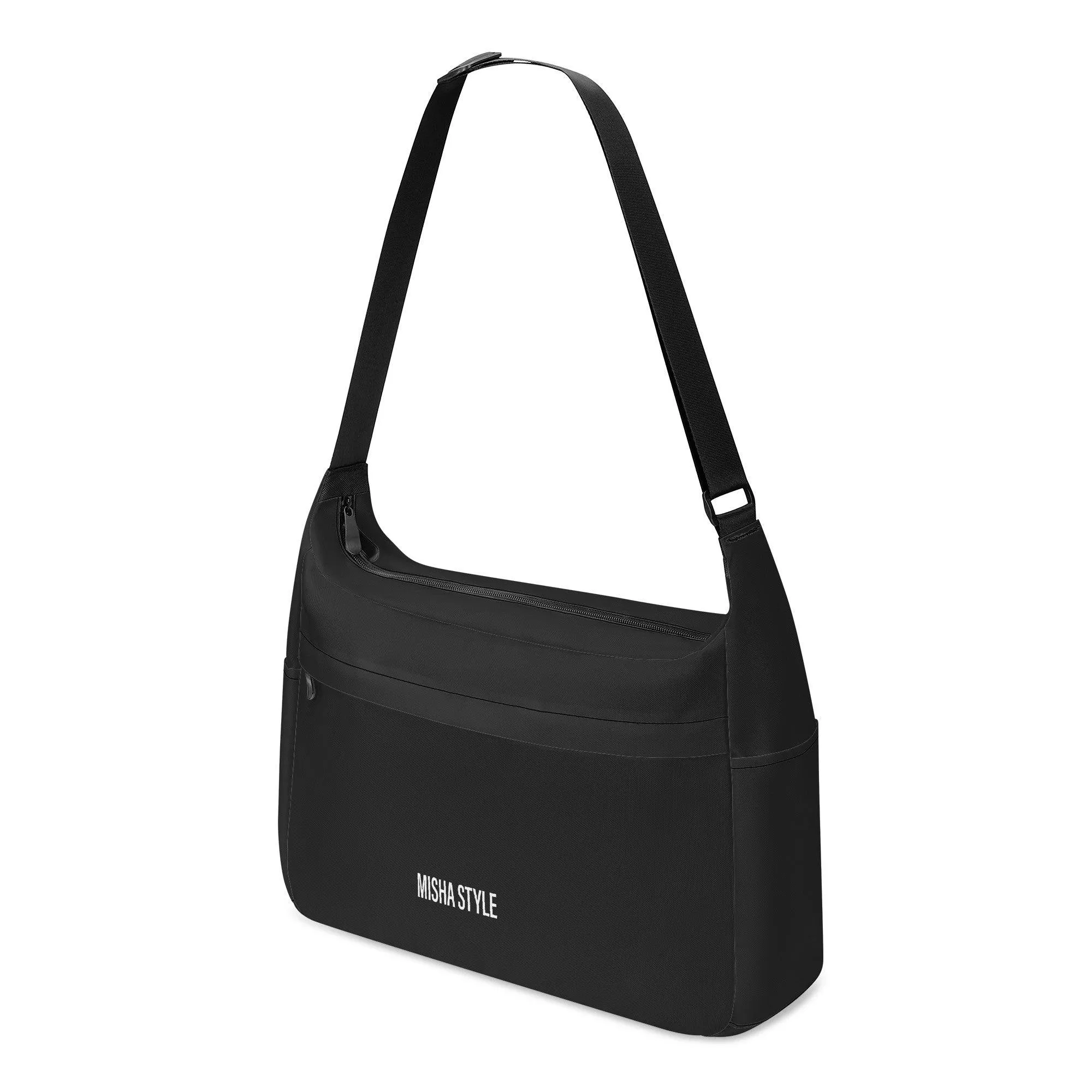 Journey Laptop Black Shoulder Bag