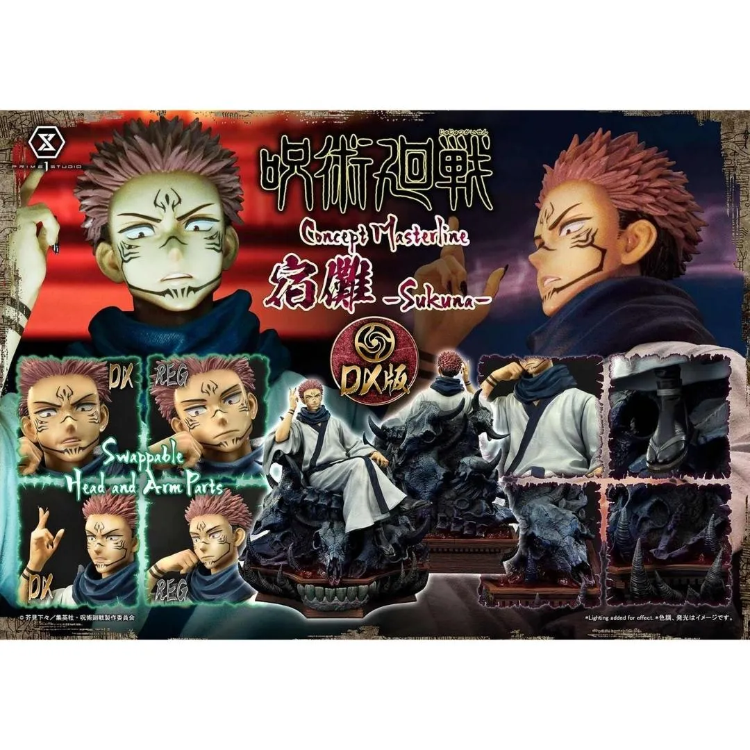 Jujutsu Kaisen Sukuna Deluxe Version Statue by Prime 1 Studio