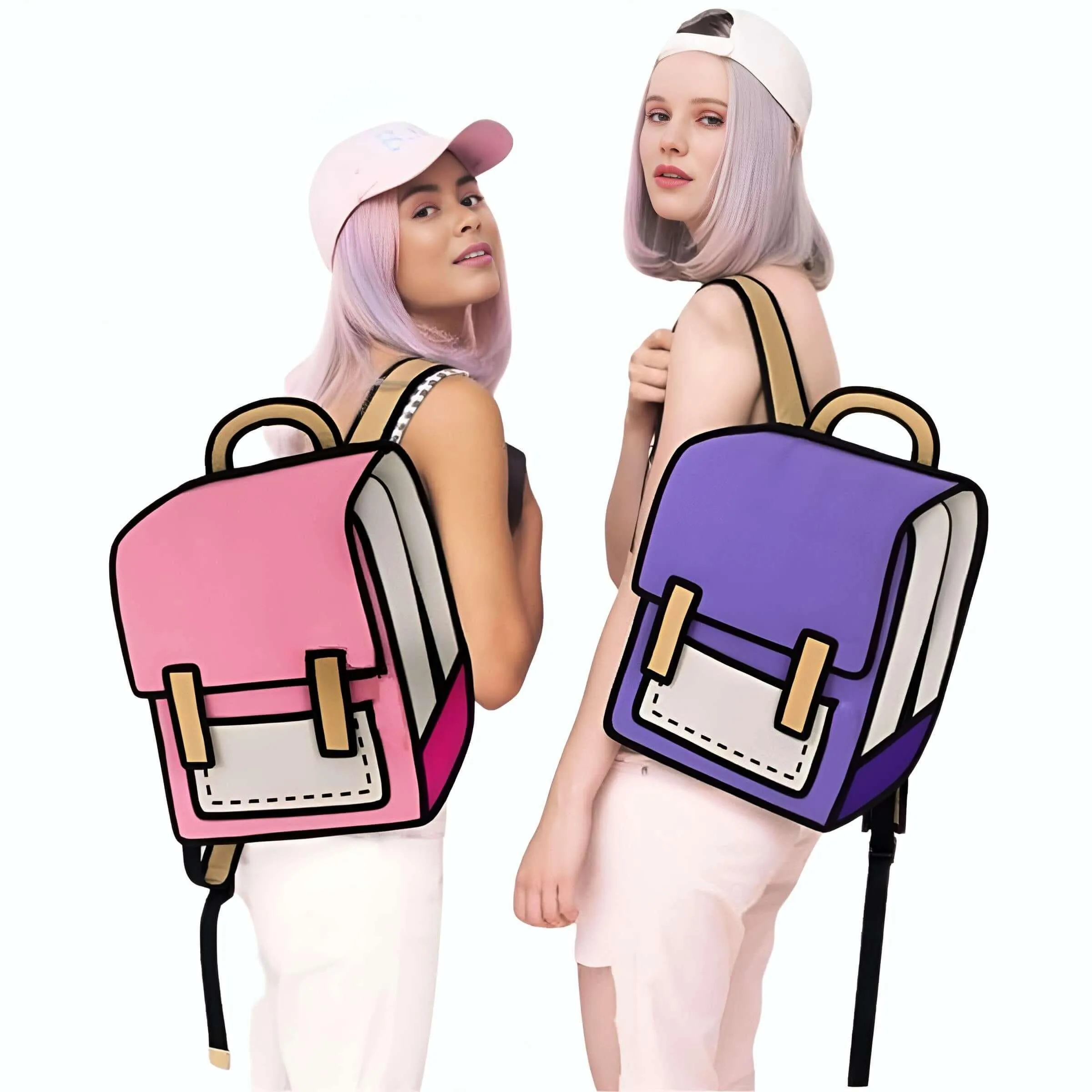 Jump Style Cartoon Backpack