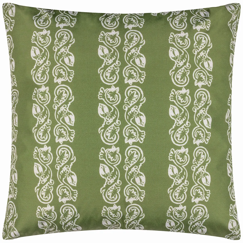 Kalindi Stripe Outdoor Cushion Olive