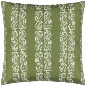 Kalindi Stripe Outdoor Cushion Olive