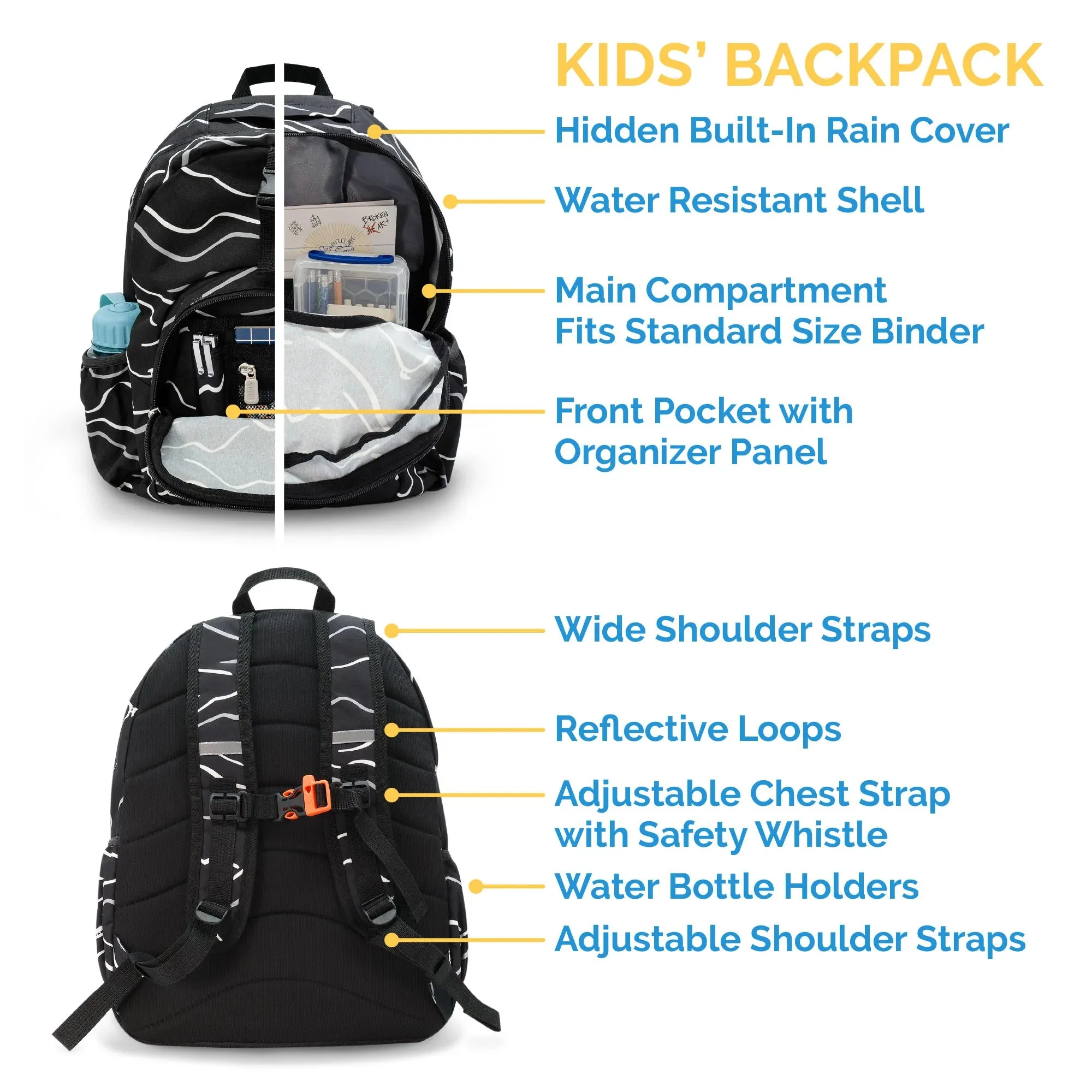 Kids Backpacks | Pink Rainbow